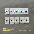 Électrodes d&#39;électrode de gel solide